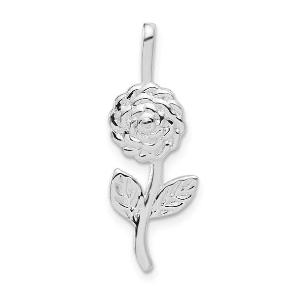 Sterling Silver Rose Pendant Franzetti Jewelers Austin, TX