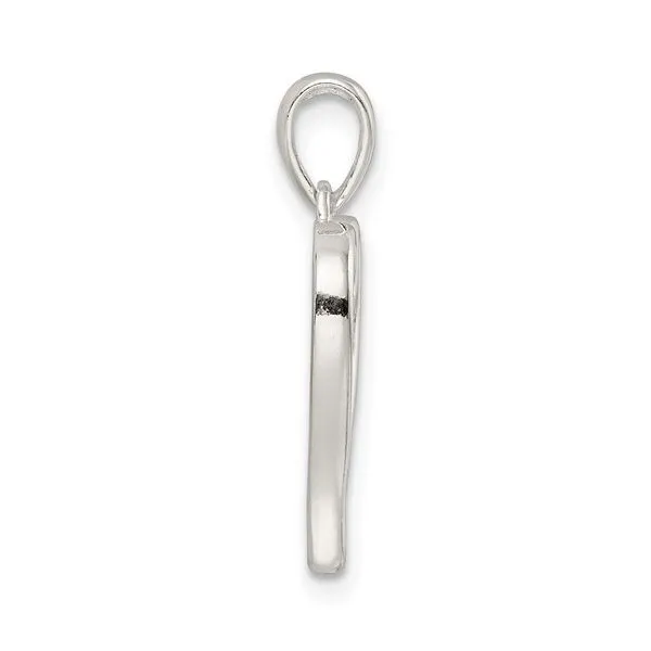 Sterling Silver Angel Wings Pendant Image 3 Franzetti Jewelers Austin, TX