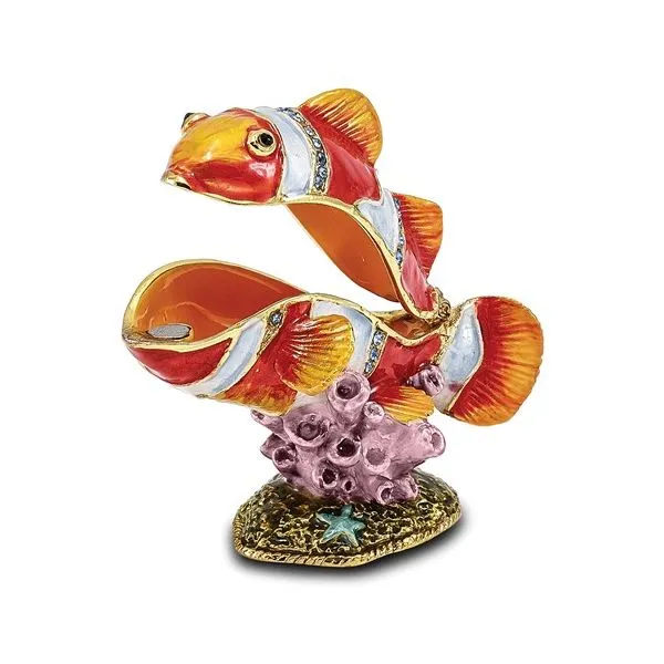 Bejeweled EMMETT Clown Fish Gift Box Image 2 Franzetti Jewelers Austin, TX