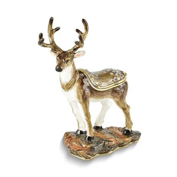 Bejeweled BUCK Deer Gift Box Franzetti Jewelers Austin, TX