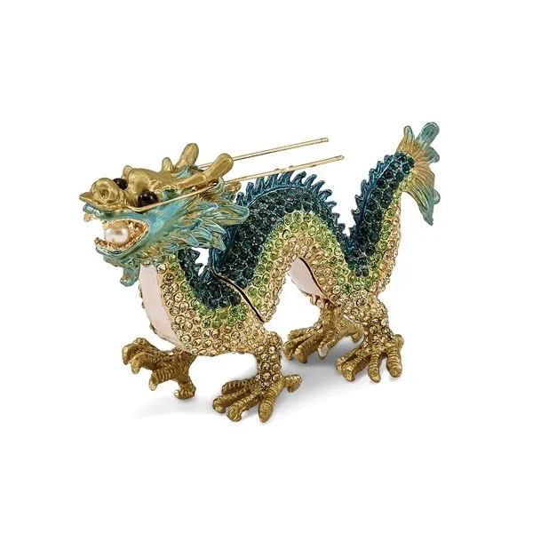 Bejeweled CHI Chinese Dragon Gift Box Franzetti Jewelers Austin, TX