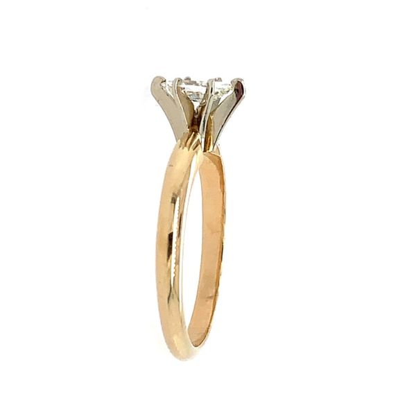 14K Yellow Gold Solitaire with 0.29 Ct Marquise Natural Diamond Image 3 Franzetti Jewelers Austin, TX