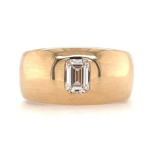 14KY Gold 1/2 Ct Emerald Cut Diamond Engagement Ring Franzetti Jewelers Austin, TX