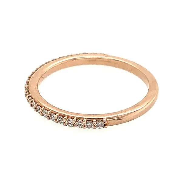14KR Gold Diamond Shared Prong Band 0.26 CTW Image 3 Franzetti Jewelers Austin, TX