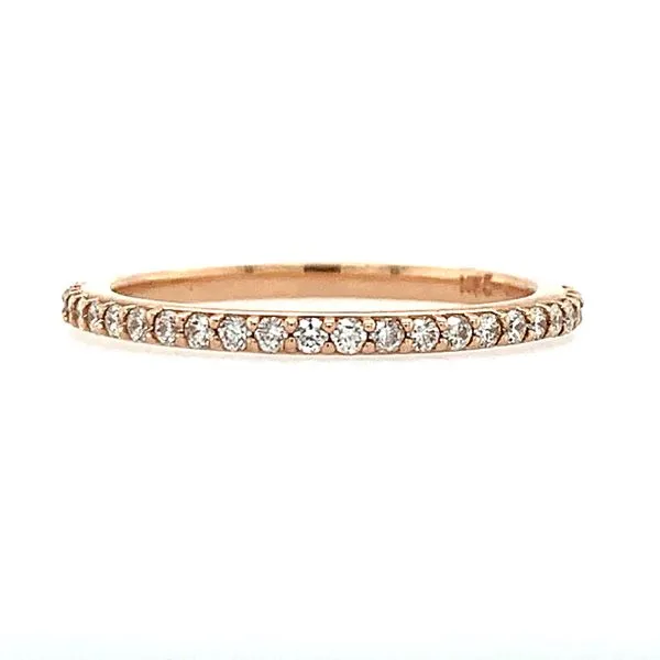 14KR Gold Diamond Shared Prong Band 0.26 CTW Franzetti Jewelers Austin, TX