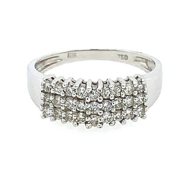 18K White Gold Diamond Ring Franzetti Jewelers Austin, TX