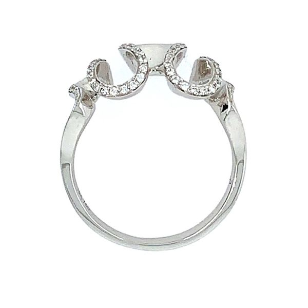 18K White Gold Diamond Ring Image 5 Franzetti Jewelers Austin, TX