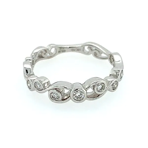 18K White Gold Diamond Ring Franzetti Jewelers Austin, TX