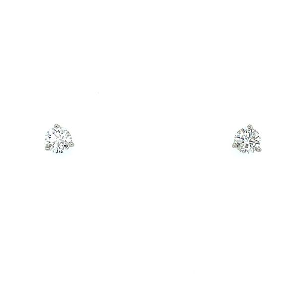 14KW Gold 1/3 CTW Diamond Stud Earrings Franzetti Jewelers Austin, TX