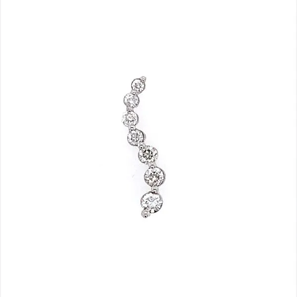 Estate: 14KW Gold Diamond Journey Peandant Franzetti Jewelers Austin, TX