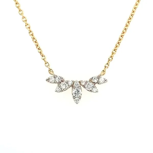 Diamond Array Pendant Necklace Franzetti Jewelers Austin, TX