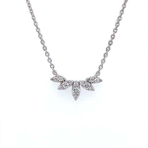 14KW Gold Diamond Necklace Franzetti Jewelers Austin, TX