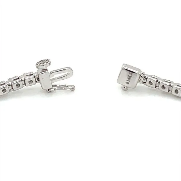 14KW Gold 2.00 CTW Natural Diamond Tennis Bracelet 7.25
