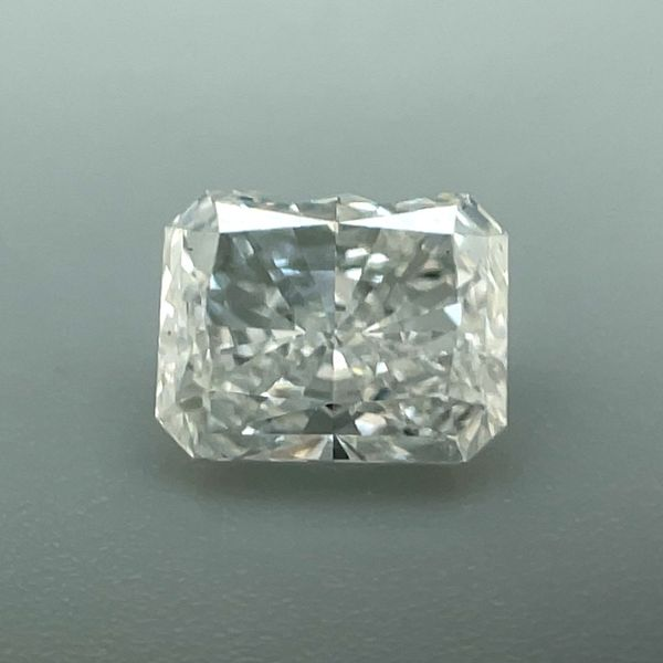 1.02 Carat Radiant Cut Natural Diamond F Color SI1 Clarity - GIA Franzetti Jewelers Austin, TX
