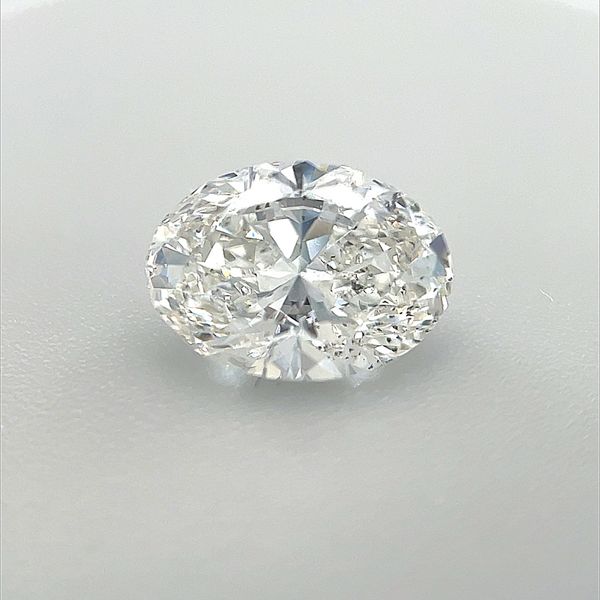1.53 Ct Oval Brilliant Natural Diamond G Color SI1 Clarity - GIA Franzetti Jewelers Austin, TX