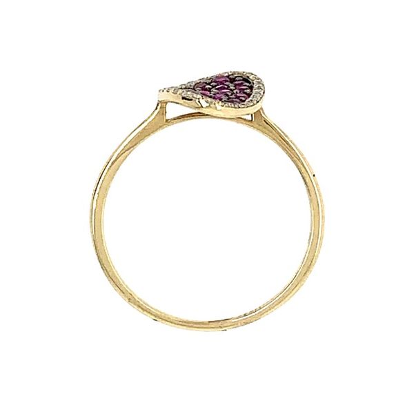 Ruby and Diamond Ring Image 3 Franzetti Jewelers Austin, TX