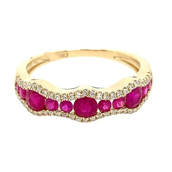 Ruby and Diamond Ring Franzetti Jewelers Austin, TX