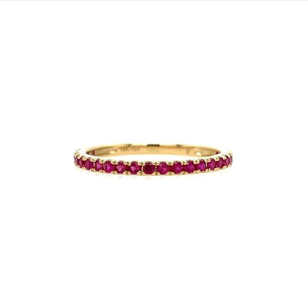 18KY Gold Ruby Band 0.40 CTW Franzetti Jewelers Austin, TX