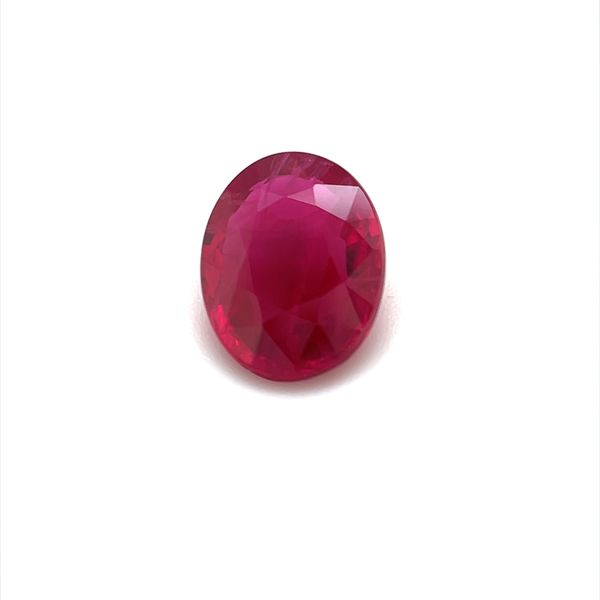 1.43 Carat Oval Ruby Franzetti Jewelers Austin, TX