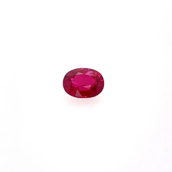 1.11 Carat Antique Cushion Cut Ruby Franzetti Jewelers Austin, TX