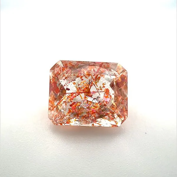 3.63 Carat Radiant Shape Sunstone Franzetti Jewelers Austin, TX