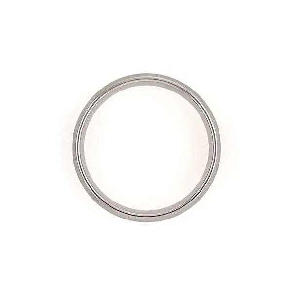 14KW Gold 5 MM Half Round Comfort Fit Light Band Image 3 Franzetti Jewelers Austin, TX