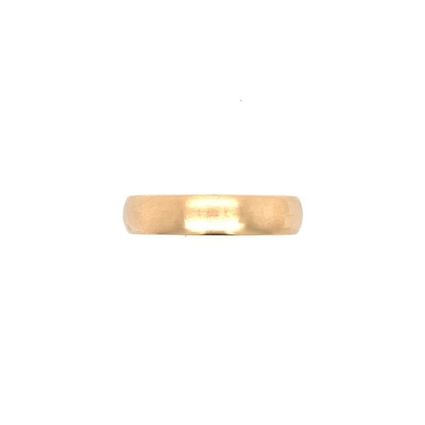 14KY Gold 5 MM Half Round Comfort Fit Light Band Franzetti Jewelers Austin, TX