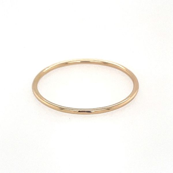 14K Yellow Gold 1 mm Stackable Ring Franzetti Jewelers Austin, TX