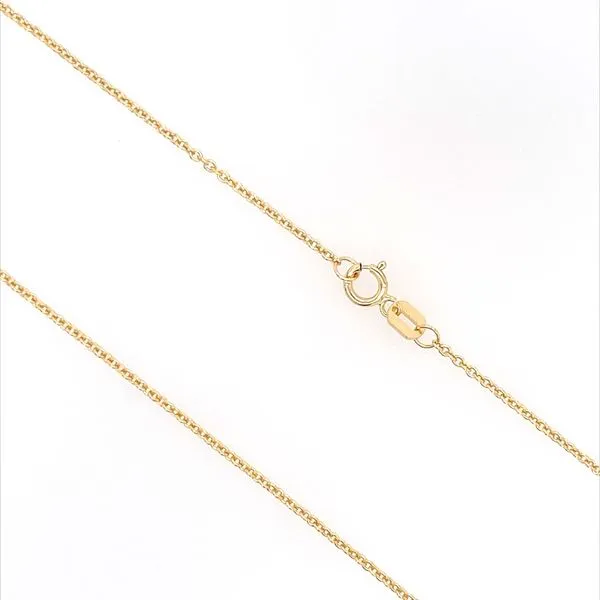 14K Yellow Gold 1.2 MM Cable Chain 16