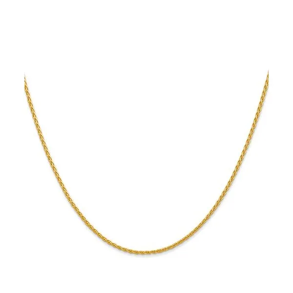 14KY Gold 1.5 mm Parisian Wheat Chain 20