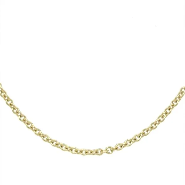 14KY Gold 1.5 mm Cable Chain 18