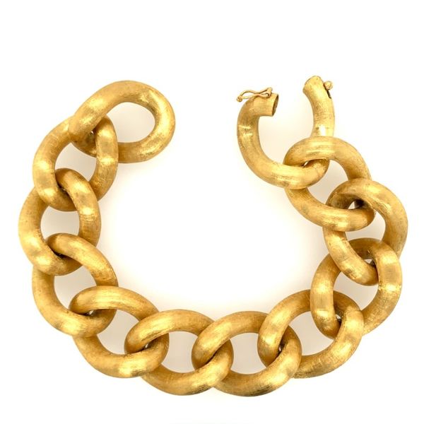 18K Yellow Gold Necklace & Bracelet Set Image 5 Franzetti Jewelers Austin, TX