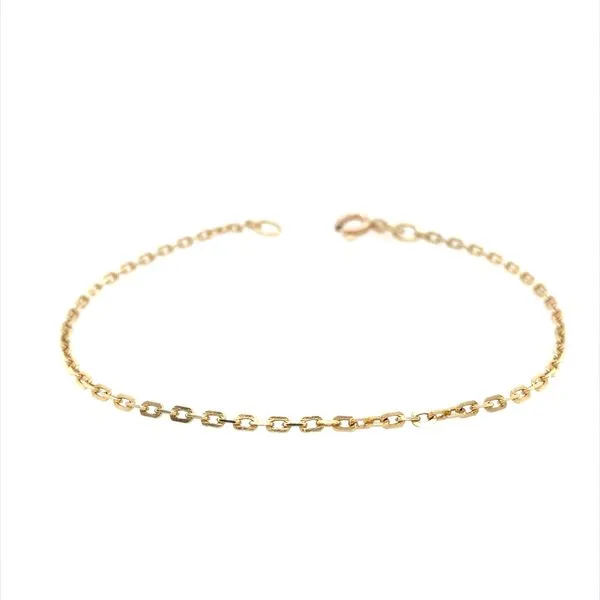 14KY Gold Cable Link Bracelet Franzetti Jewelers Austin, TX