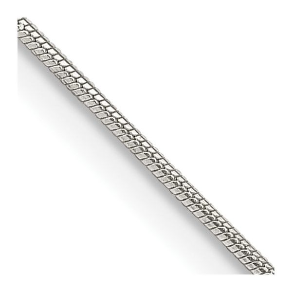 Sterling Silver 0.8 mm Snake Chain 18