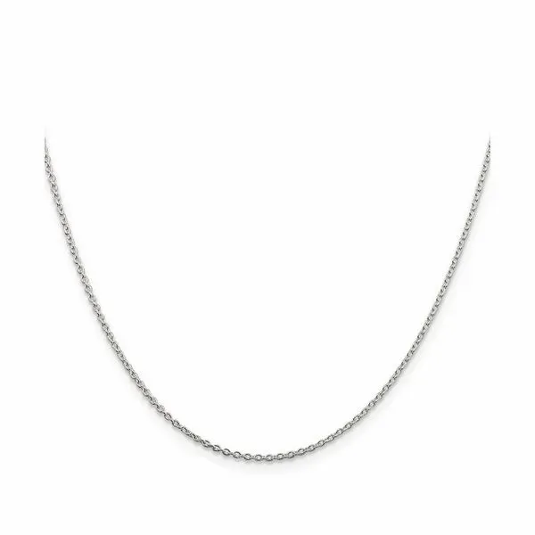 Sterling Silver 1.5 mm Cable Chain 20