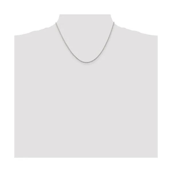 Sterling Silver 1.95 mm Cable Chain 20
