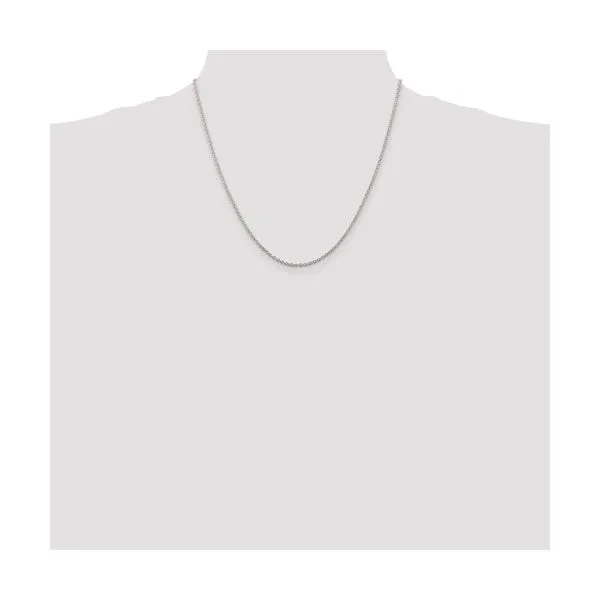 Sterling Silver 1.95 mm Cable Chain 20