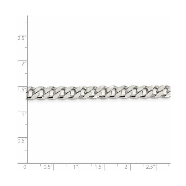 SS 7 mm Curb Chain 20