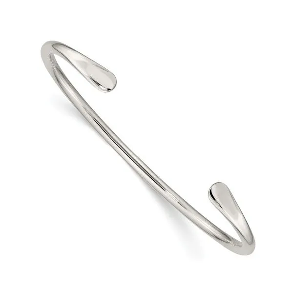 Sterling Silver 3 mm Cuff Bangle Franzetti Jewelers Austin, TX