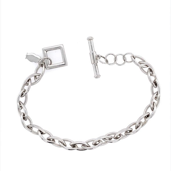 SS Link Bracelet Image 2 Franzetti Jewelers Austin, TX