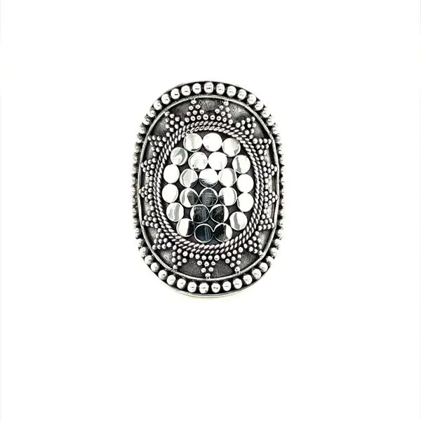 SS Sun Burst Design Ring Franzetti Jewelers Austin, TX
