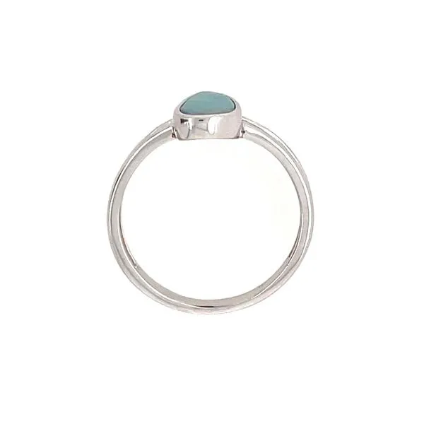 SS Freeform Opal Doublet Ring Image 4 Franzetti Jewelers Austin, TX