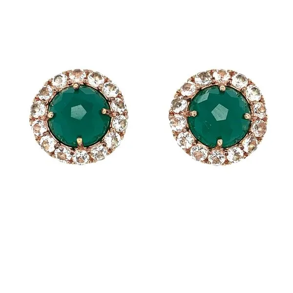 SS Earrings with Stones Franzetti Jewelers Austin, TX