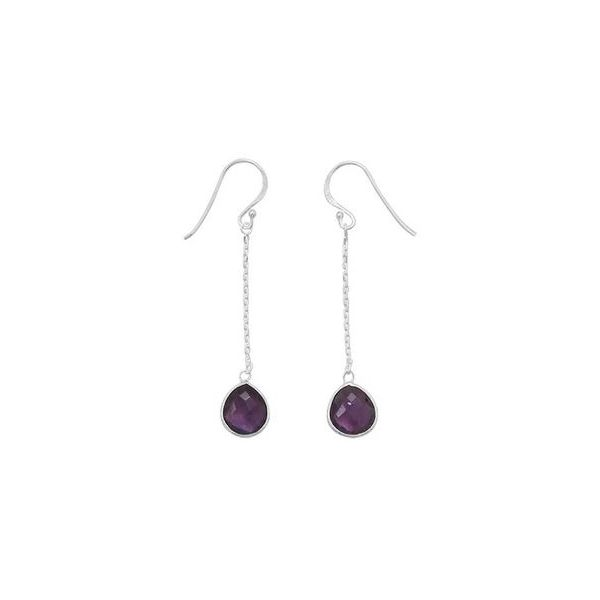 Sterling Silver Amethyst Earrings Franzetti Jewelers Austin, TX