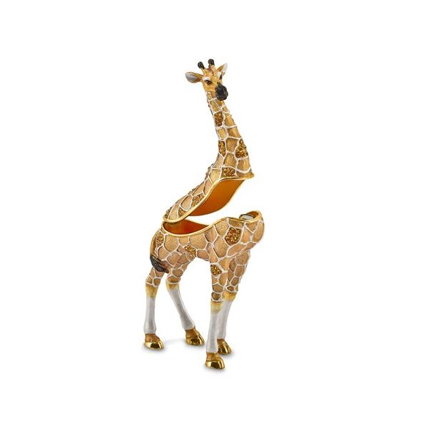 Bejeweled GUSTAV Formal Attire Giraffe Trinket Box Image 2 Franzetti Jewelers Austin, TX