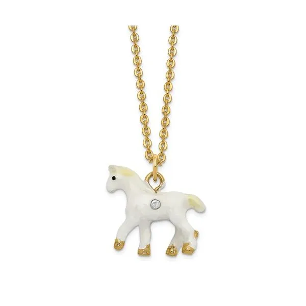 Bejeweled SUNNY Enchanted Unicorn Gift Box Image 4 Franzetti Jewelers Austin, TX
