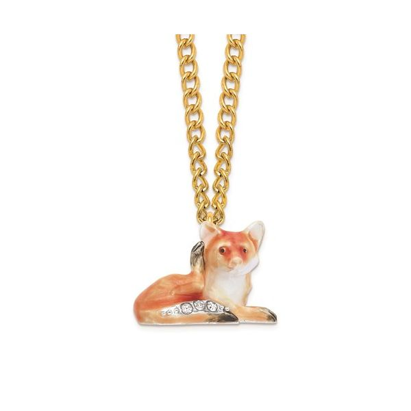 Bejeweled EINSTEIN Red Fox Gift Box Image 3 Franzetti Jewelers Austin, TX