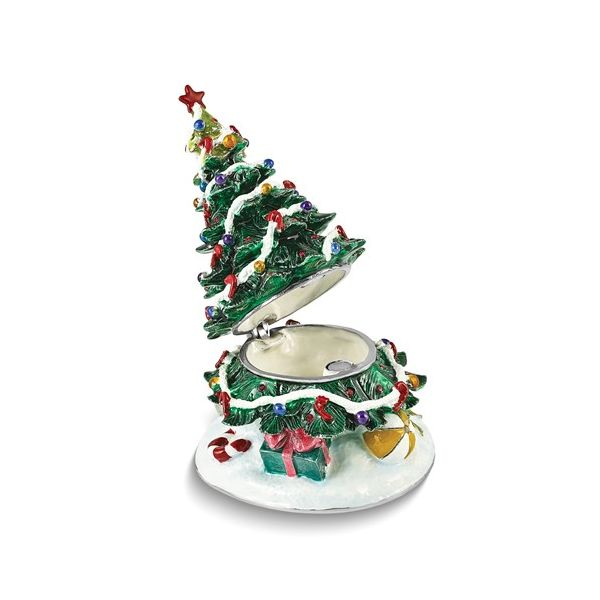 Bejeweled NOSTALGIA Christmas Tree Gift Box Image 2 Franzetti Jewelers Austin, TX