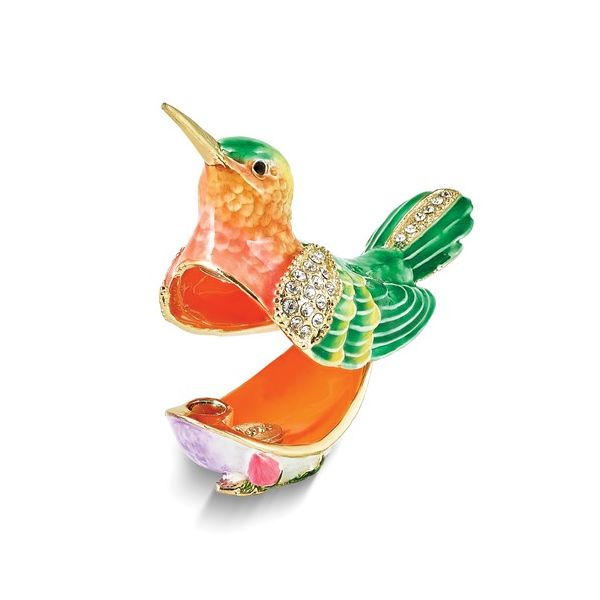 Bejeweled MADI Hummingbird Gift Box Image 2 Franzetti Jewelers Austin, TX