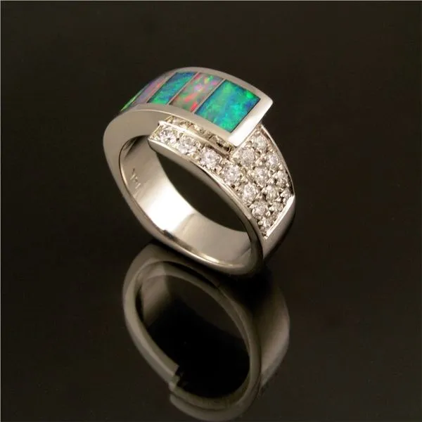 Colored Stone Ring French Designer Jeweler Scottsdale, AZ